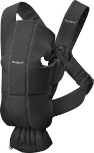 Babybjorn Mini Baby Carrier Cotton in Black