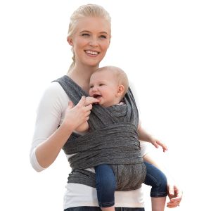 Bobby Comfortable Fit Baby Carrier in Heathered Gray