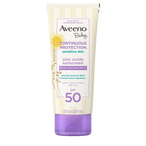 Aveeno Continuous Protection Best Baby Sunscreen