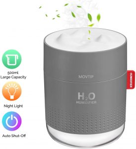 Portable mini humidifier by MOVTIP